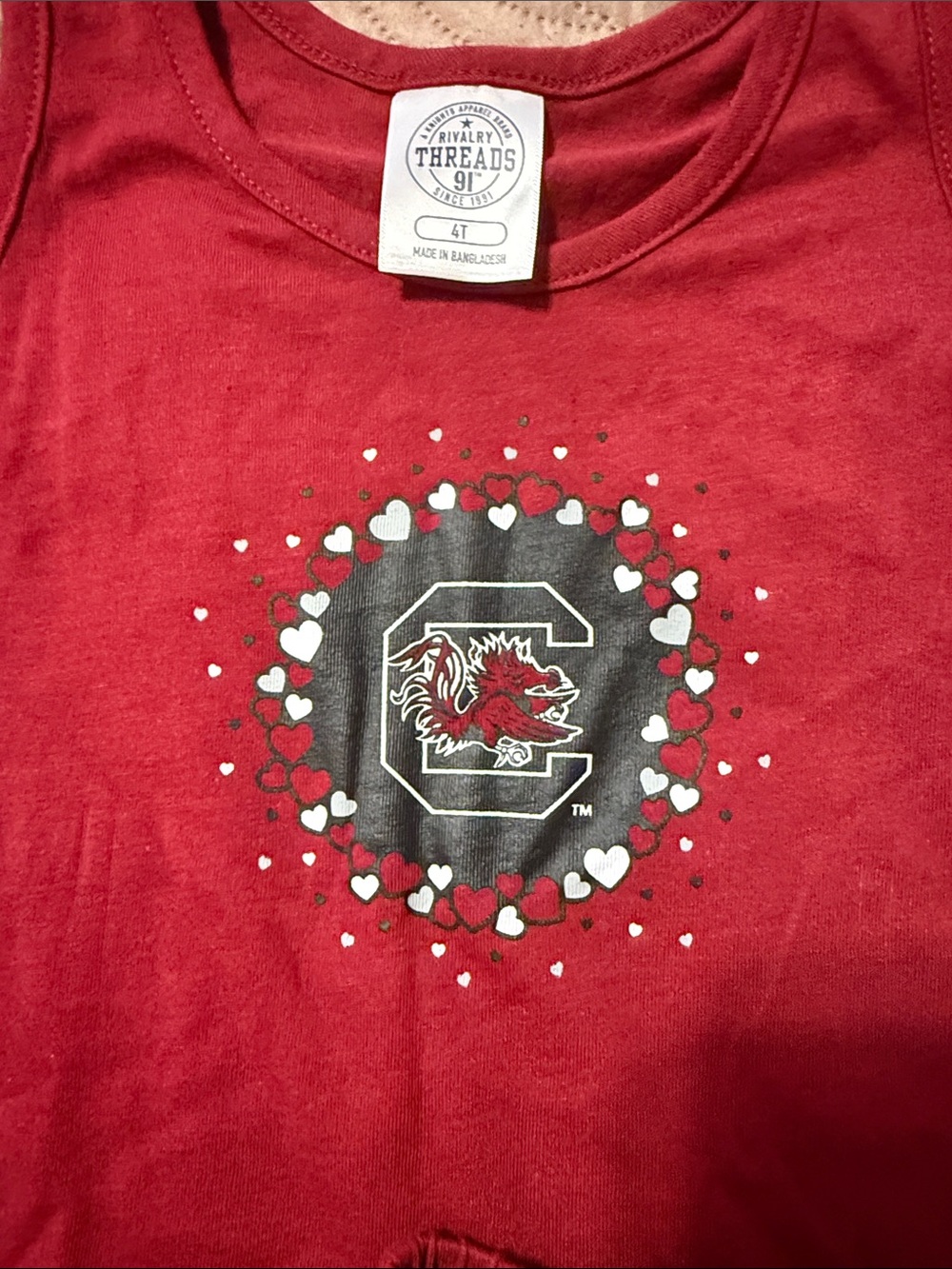 Rivalry Threads SC Gamecocks Dress with Ruffle Hem - Picture 3 of 4